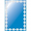 Зеркало c красивым декором MO 20 (80 см х 55 см) - фото 2