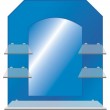 Зеркало для ванной комнаты 3 04 (79 см х 70 см) - фото 2