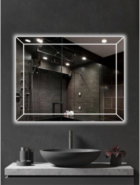 Зеркало «Layt» ультратонкое LED