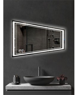 Зеркало «DoubleT Трапеция» ультратонкое LED