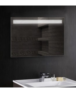 Зеркало «Zebro» LED линия сверху