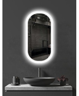Зеркало «Капсула Шайн» открытая LED по периметру
