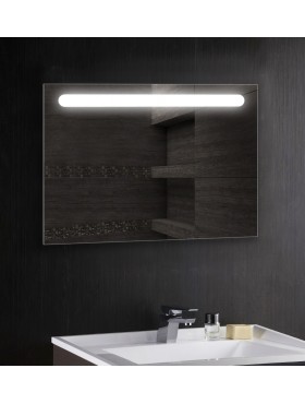 Зеркало LED сверху