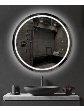 Зеркало «Круглое Circle TiniLine»  LED