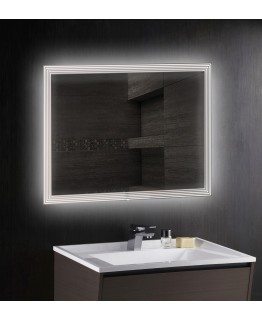 Зеркало «Maxi Lines» LED по периметру (открытая)