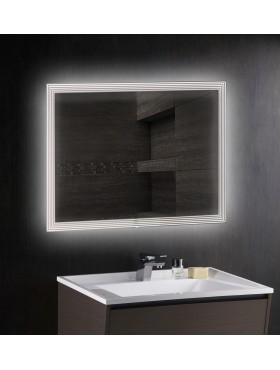 Зеркало «Maxi Lines» LED по периметру (открытая)